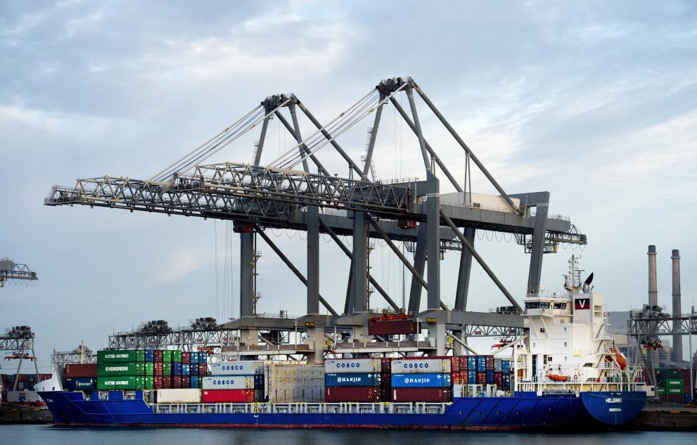 ECT - Europe Container Terminals in Rotterdam