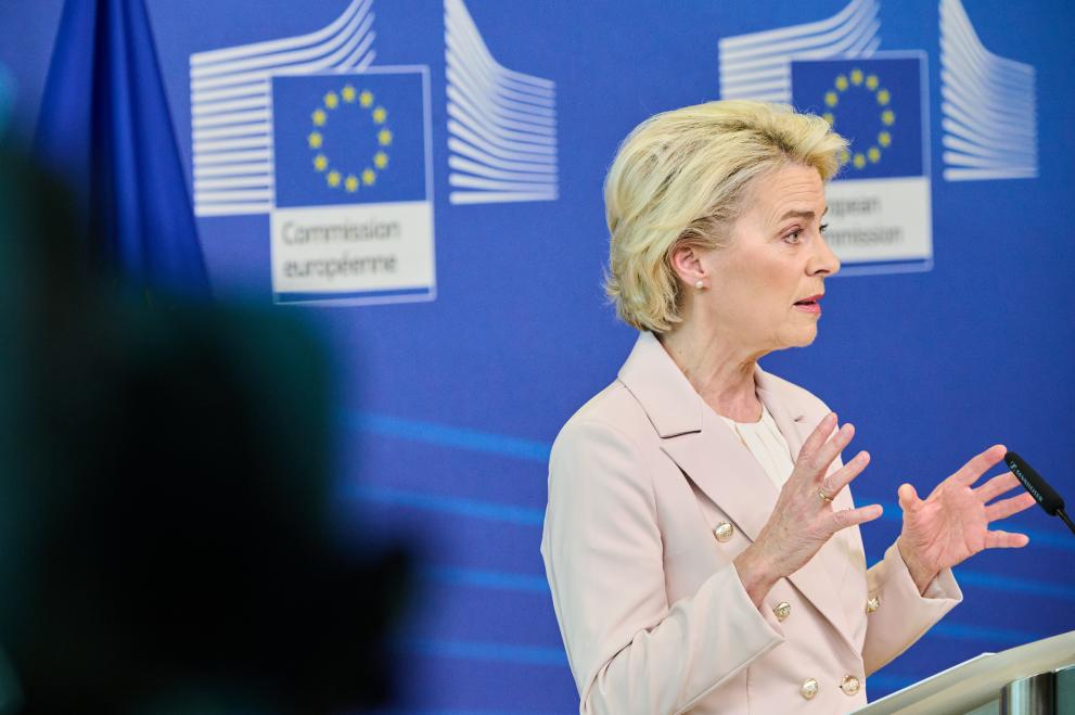 Press statement by Ursula von der Leyen, President of the European Commission, following the announcement by Gazprom on the disruption of gas deliveries to certain EU Member States