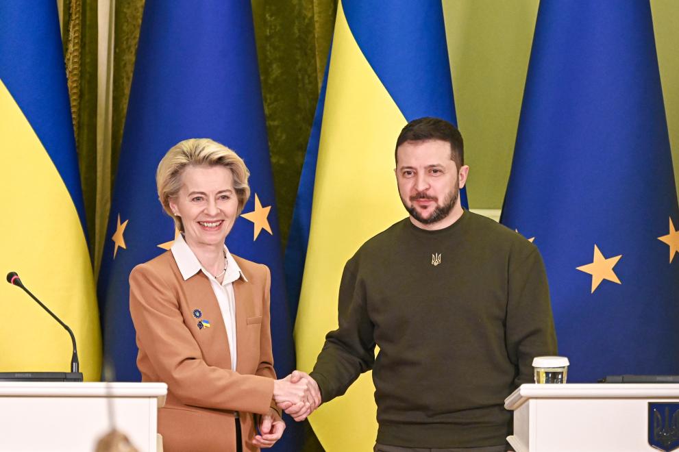 Visit of Ursula von der Leyen, President of the European Commission, to Ukraine