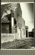 Tweede Wereldoorlog, bombardement Ospel, Mariahuis - Gemeentearchief Weert, Netherlands -