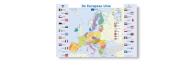 Landkaart Europa en EU-landen