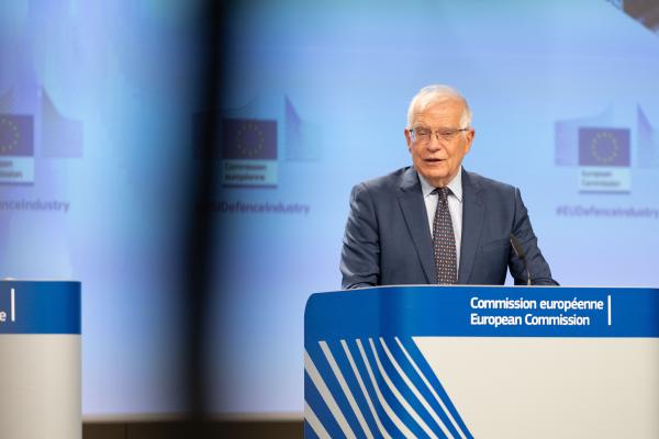 Press conference by Margrethe Vestager, Executive Vice-President, Josep Borrell Fontelles, Vice-President, of the European Commission, and Thierry Breton, European Commissioner, on EU defence investment gaps and measures to address them