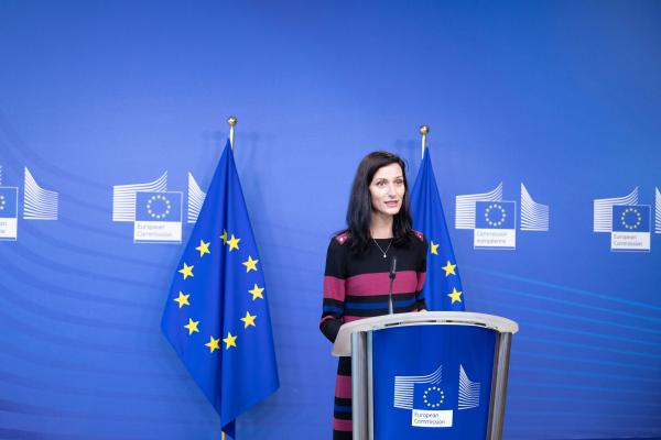 Press briefing by Mariya Gabriel, European Commissioner, on guidelines on Tackling disinformation and promoting digital literacy